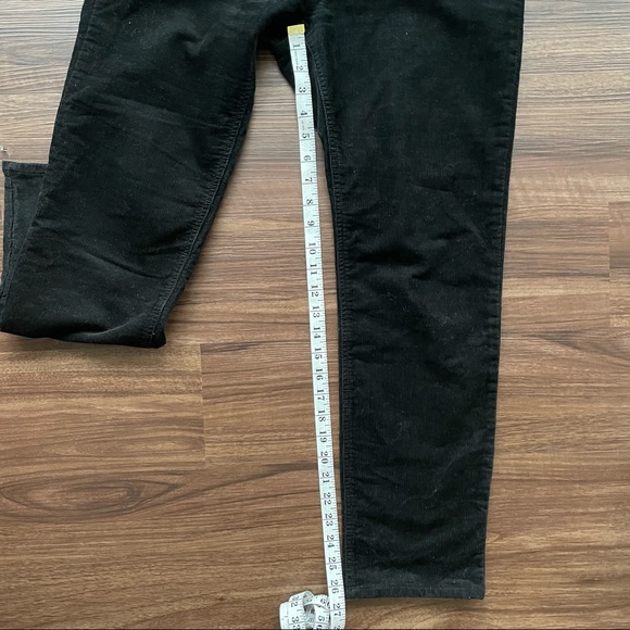 H&M black ankle length corduroy pants Size US12 - Picture 12 of 16
